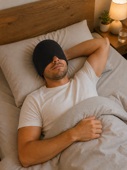 Calmacap™ Negro | Gorro Terapéutico para Migraña, Estrés y Ansiedad.